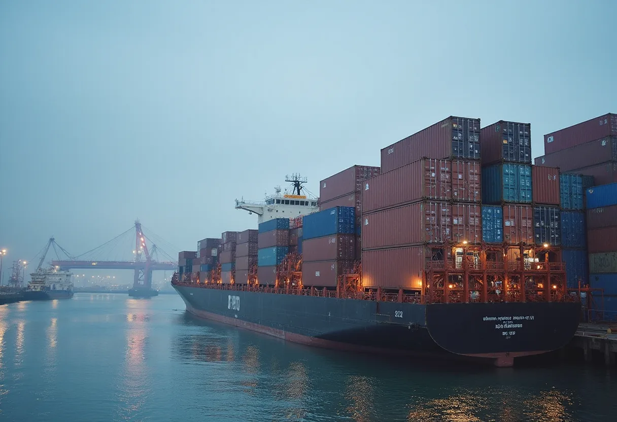 New container shipping route launched between E.China's Jiangsu and Mexico - Global Times