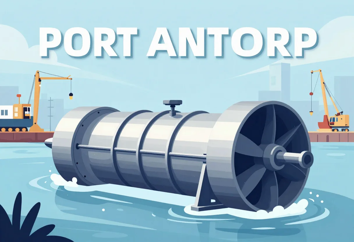 Port of Antwerp-Bruges installs hydro turbine at Kallo Lock