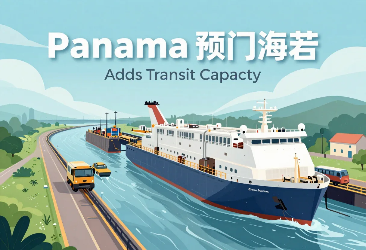Panama Canal Adds Transit Capacity as Rainfall Brings Relief