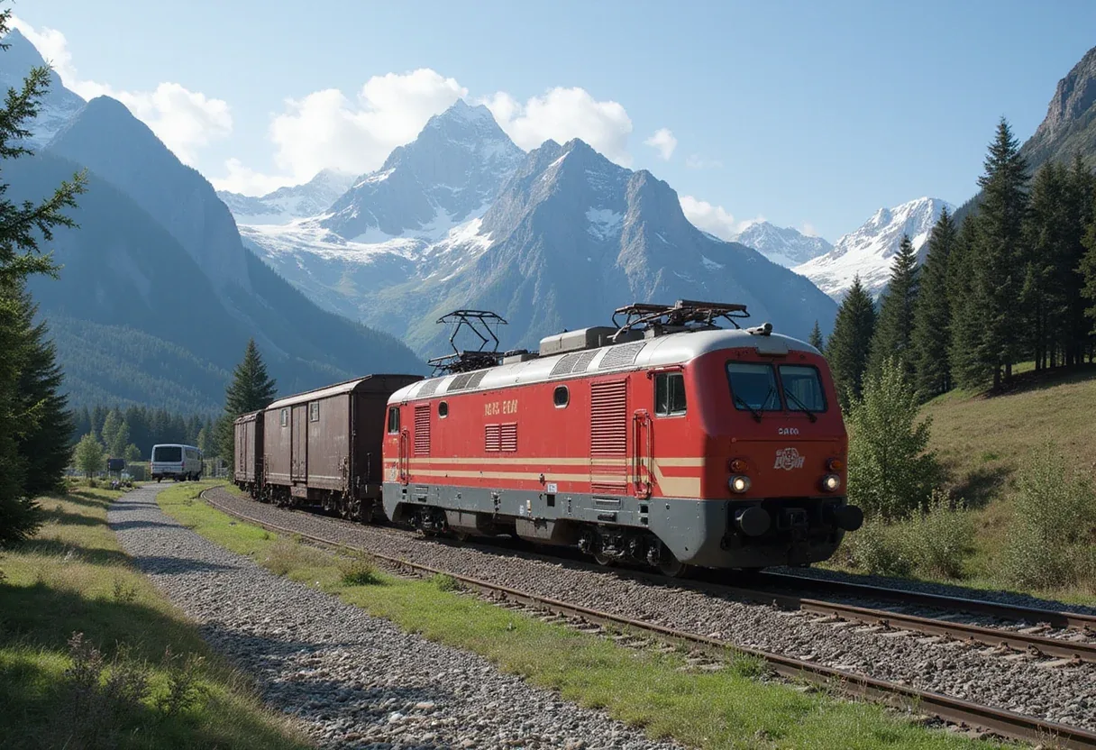 Transalpine rail freight in Switzerland grows, but infrastructure remains a challenge