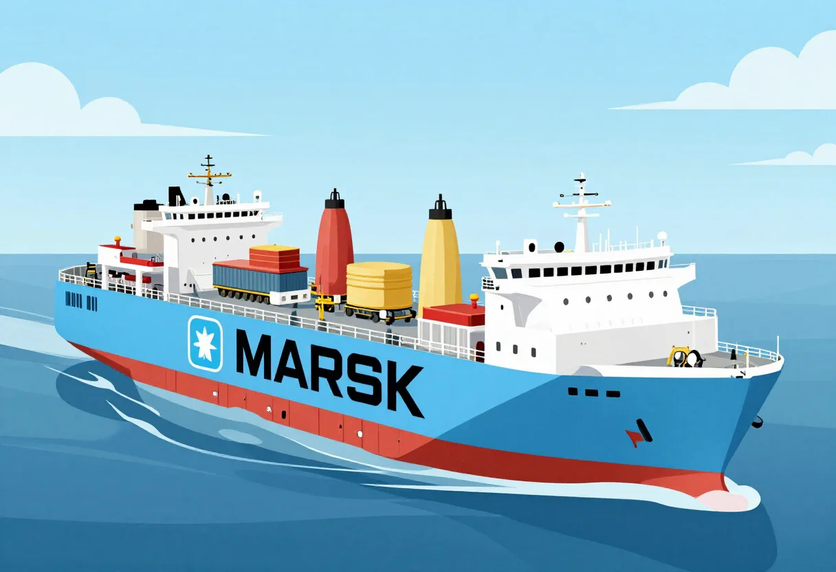 Maersk completes first U.S. ethanol bunkering of a deep-sea container vessel