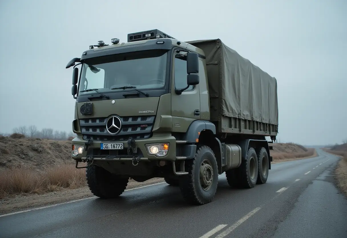 Daimler Truck Defence sells scale to armies short on trucks