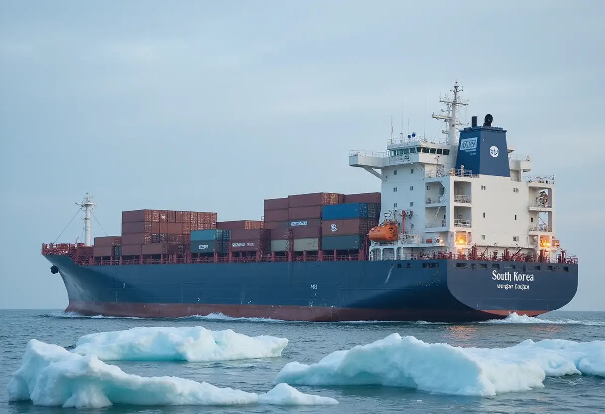 South Korea completes Arctic container voyage as commercial challenges emerge - Container News