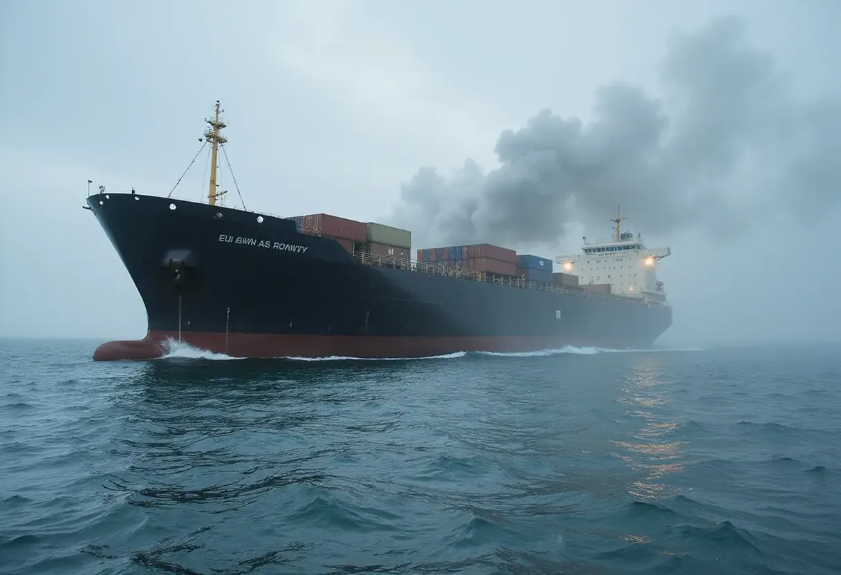 Container ship sinks after attack in the Strait of Hormuz - CNN