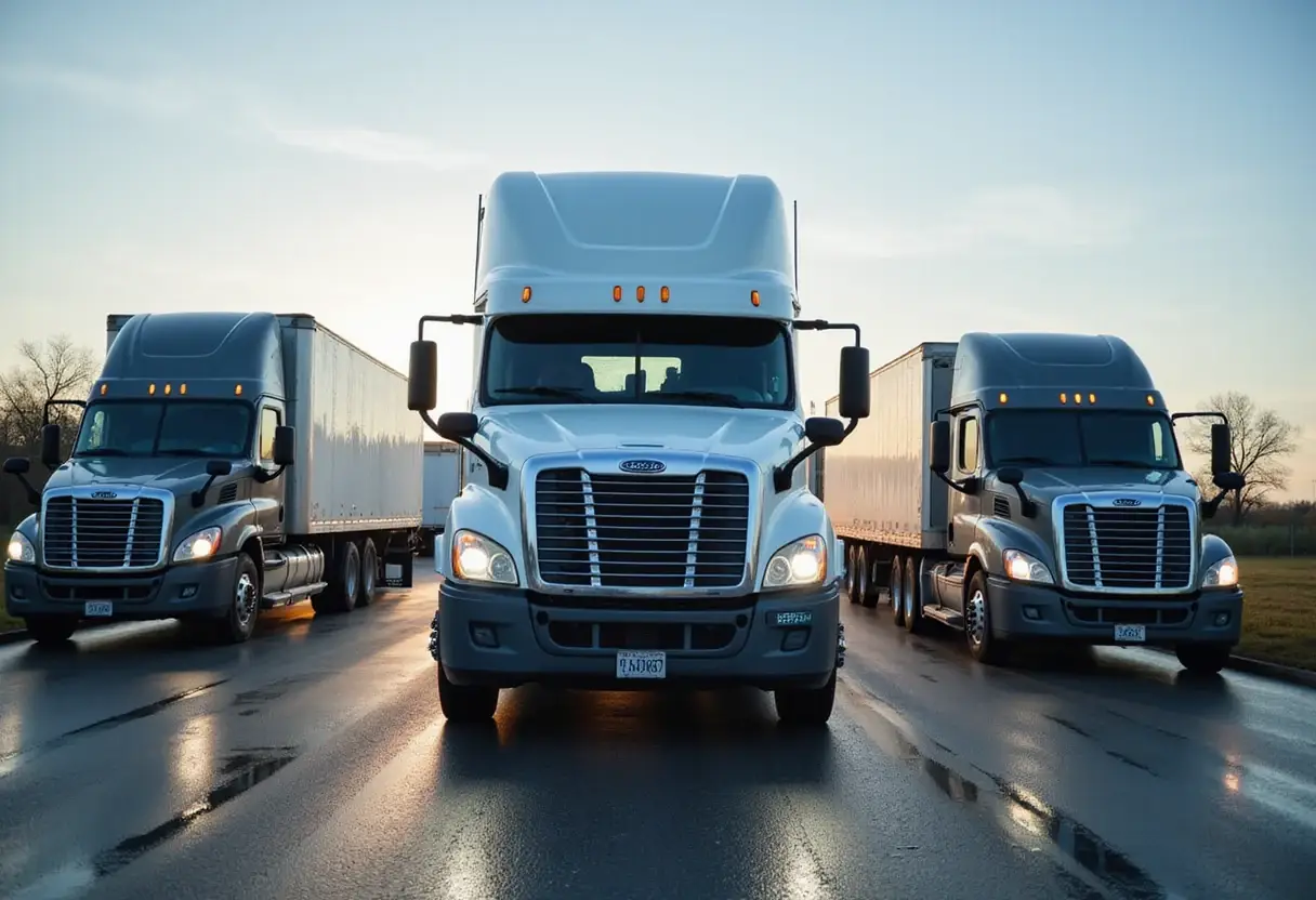 Class 8 truck orders rise 18% in September as fleets turn to 2027 models