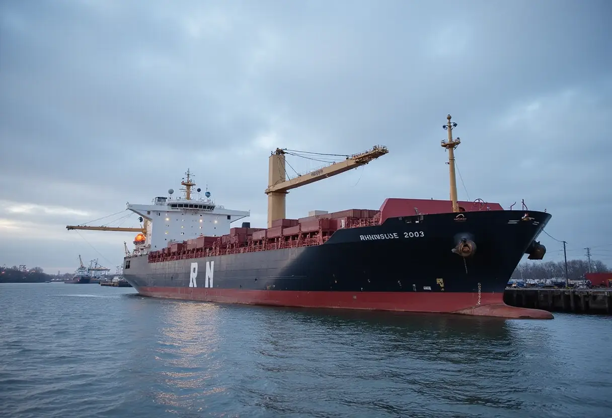 Rhenus consolidates German inland shipping operations and strengthens fleet
