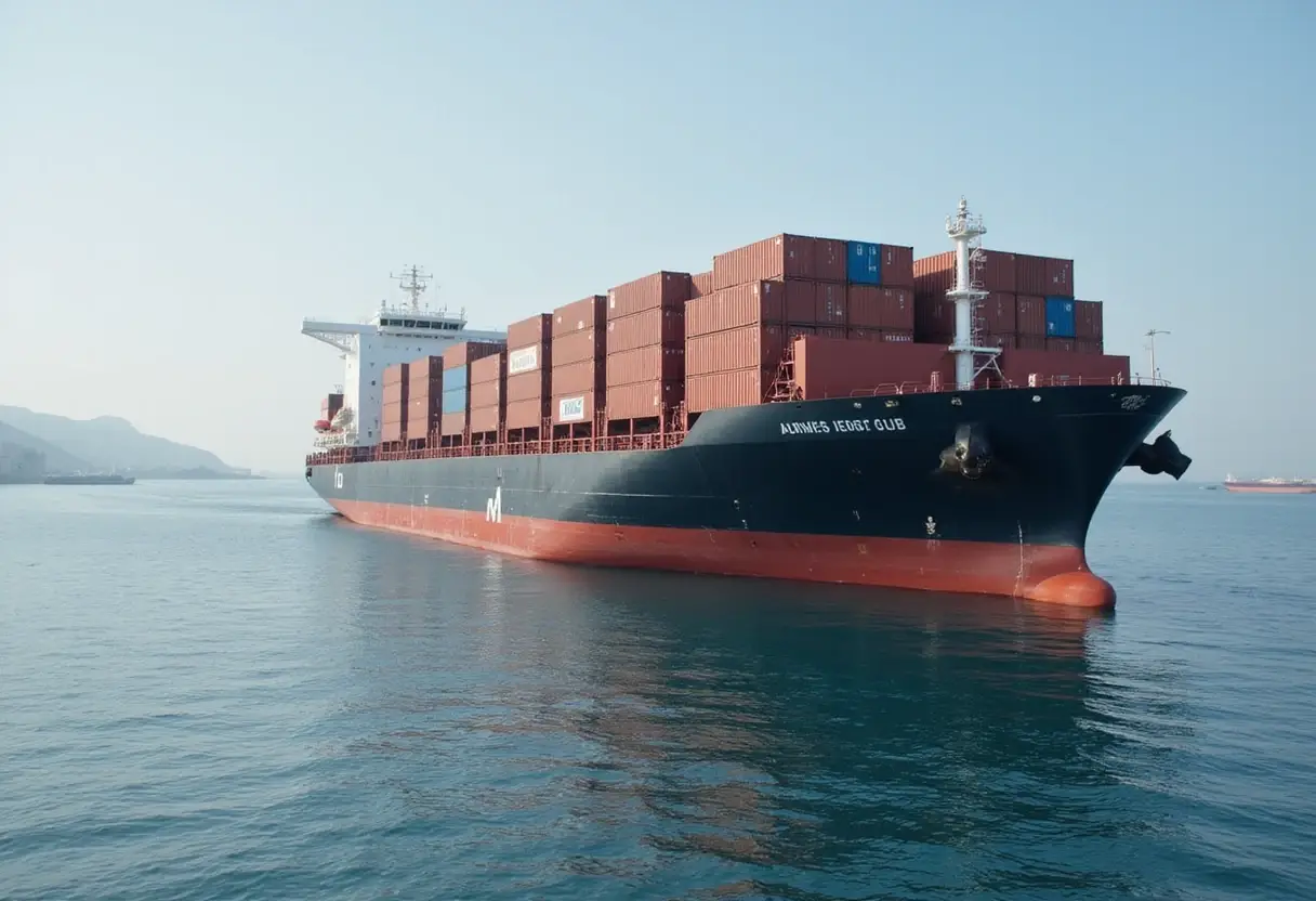 Container ship sinks near Hormuz after being hit by projectile, sources say - Reuters