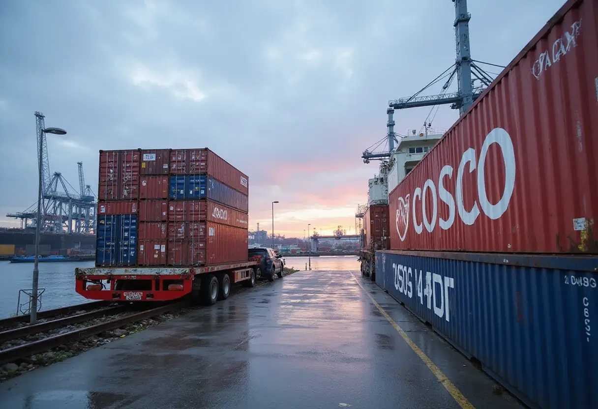 Berlin blocks COSCO takeover of German freight forwarder