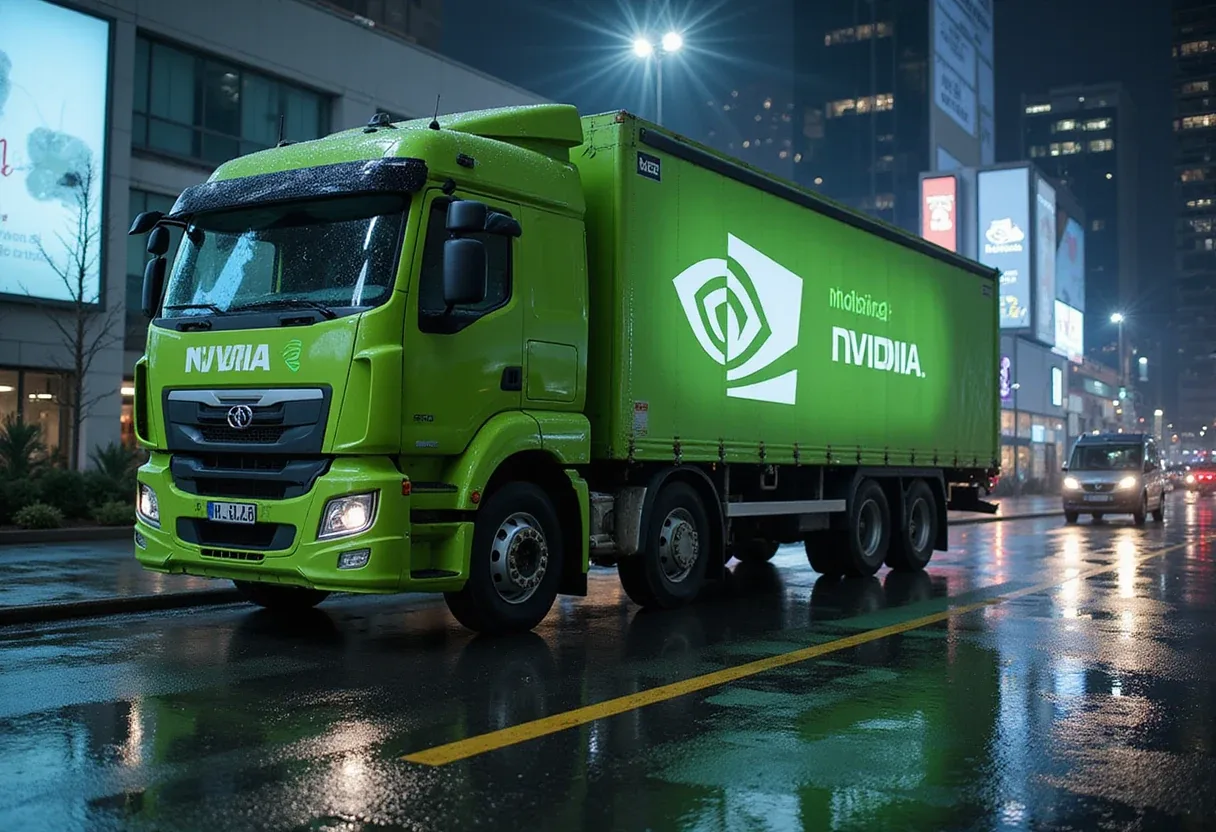 Thieves stole Nvidia-branded truck filled with sand—but it's part of $150 million AI theft problem - Fortune