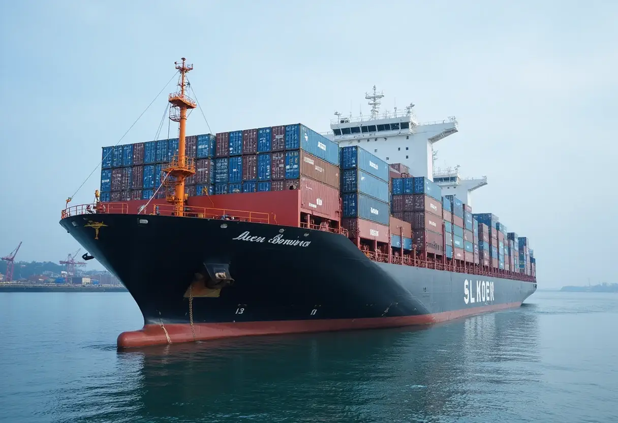 South Korean Container Ship Completes Its First 50 Day Round Trip To Europe Via Arctic - Marine Insight