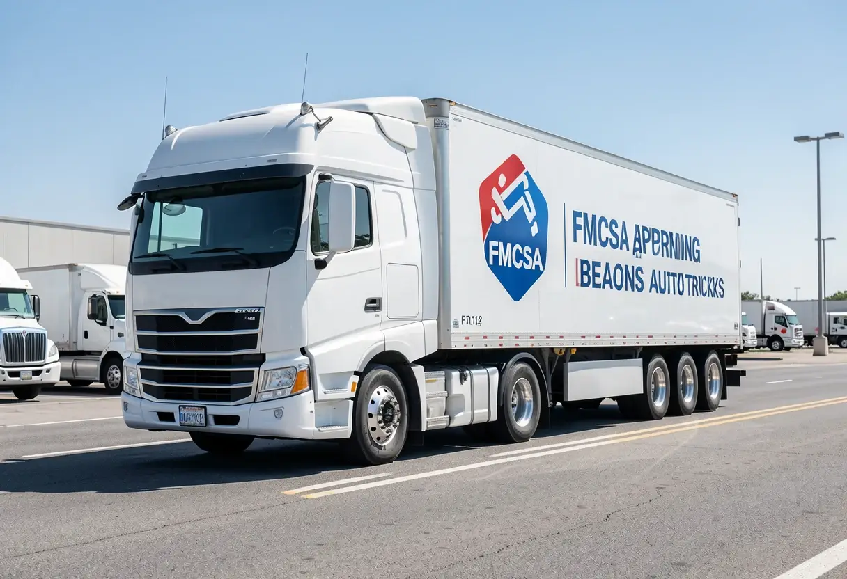 FMCSA approves warning beacons for autonomous trucks - Transport Topics