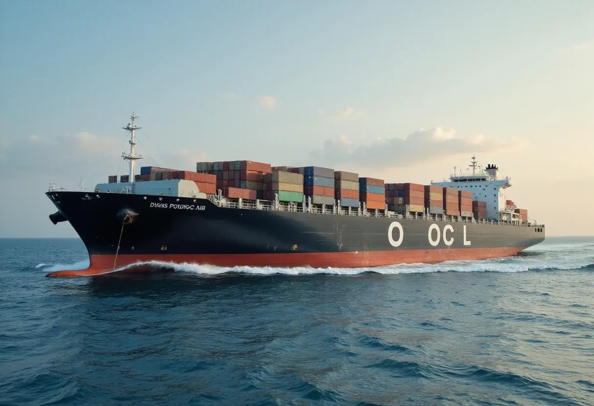 OOCL revenue up 45.1% on trans-Pacific surge
