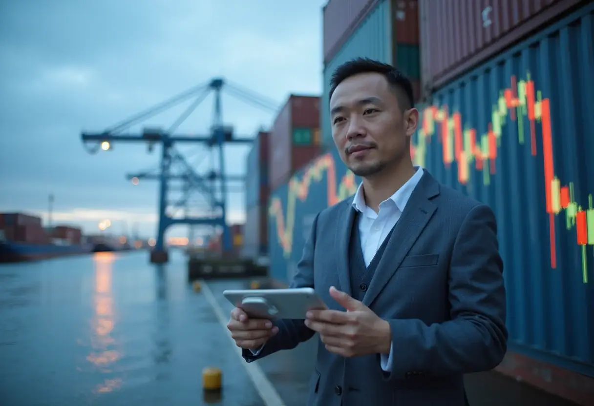 Drewry’s Global Container Port Throughput Index fell 3.3% MoM in July