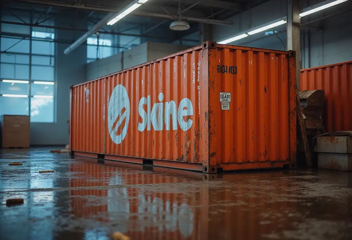 New material cuts shipping container temperatures by up to 22°C