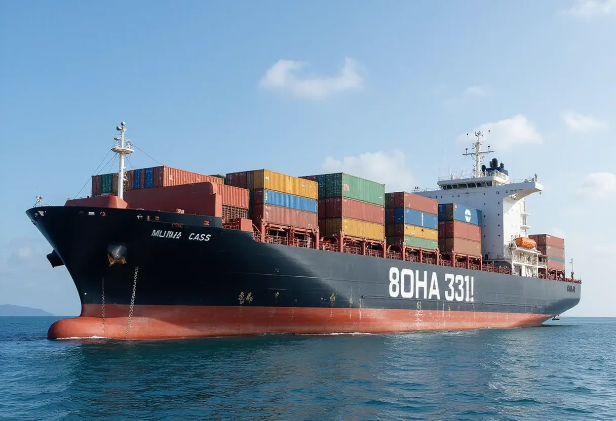 Matson christens new Aloha Class containership Makua