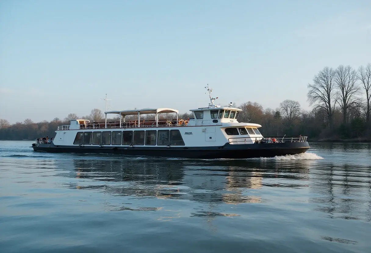 Low Rhine water level driving barge cargo to capacity-strained road and rail